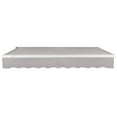thumbnail image 4 of Awntech 16 Ft Maui Left Motorized Heavy Duty Patio Retractable Awning (192in x 9.25in x 120in), Gray, 4 of 8