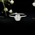 thumbnail image 5 of Rosec Jewels IGI Certified Lab Grown Diamond Solitaire Engagement Ring - 0.9 Carat - E-VS1 Quality Diamond Ring with Jewelry Box, 18K White Gold, US 10.50, 5 of 9