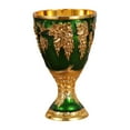 thumbnail image 2 of jicheng Vintage Medieval Goblet Engraved Zinc Alloy Vintage Handcraft Metal Cup, 2 of 9