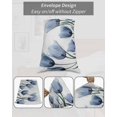 thumbnail image 7 of Blue Spring Floral Body Pillow Covers, Tulip Blooming Summer Botanical Soft Bed Throw Pillowcases Breathable Cooling Long Lumbar Body Pillow Sham Cover for Bed Sofa 20''x54'', 7 of 7