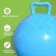 thumbnail image 3 of Pelota de ejercicio multifunción para niños, pelota saltarina con asas, pelota de equilibrio para niños y silla de pelota, 3 of 5