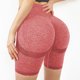 thumbnail image 1 of Pantalones Cortos De Yoga De Cintura Alta Para Mujer Leggings De Control De Barriga Pantalones Cortos De Entrenamiento Con Textura De Levantamiento De Glúteos, Rosa-L Sincero Ropa, 1 of 4