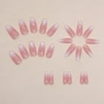 thumbnail image 3 of Mid-length Ballet Nail Manicure Wearable Nail Sticker, 3 of 5