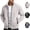 Beige, variant on Men's Fleece Lined Full Zip Cardigan Sweater Track Jacket Stand Collar Textured Old Money Style Thermal Outerwear with Zip Pockets Daily Wear, Black, XL