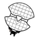 thumbnail image 3 of Cubierta protectora de rejilla de faro de motocicletas de metal, negro para repuestos rendimiento de repuesto premium 660 shamjiam Protector de faros, 3 of 8