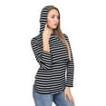 thumbnail image 6 of LVMA3520 - Nursing Maternity Hoodie / Sweatshirt Fall Winter Pregnant Breastfeed Casual Full Sleeve Daily Homewear, 6 of 16