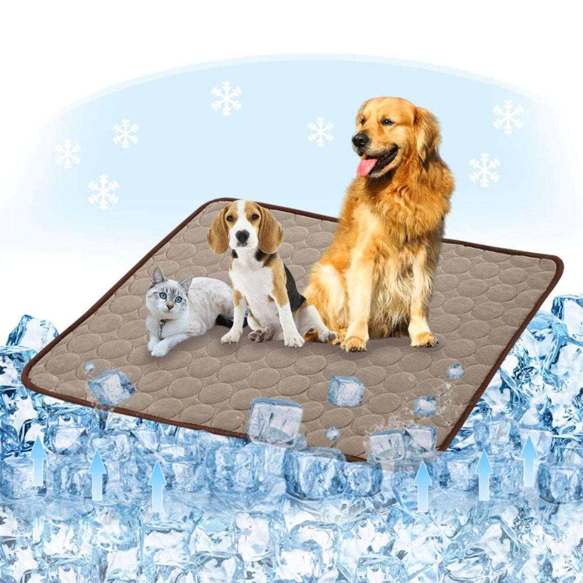 Summer Cooling Mat, Sleeping Pad for Dogs Cats Self Dog Cooling Mat