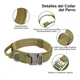 thumbnail image 3 of Collar De Perro Táctico Collar De Perro Militar Con Correa, 3 of 7