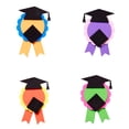 thumbnail image 2 of 6 Pcs Médaille de Graduation pour Enfants, Matériel de Fabrication Fait Main, Bricolage, 2 of 6