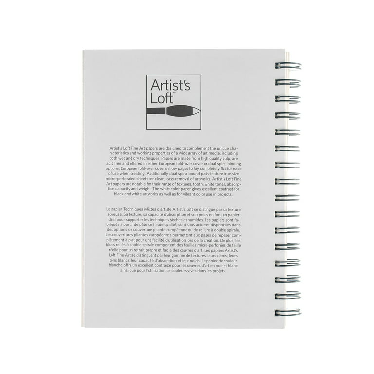 12 Pack: Black Wirebound Sketchbook by Artist's Loft™, 8.5 x 11