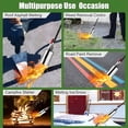 thumbnail image 4 of HIBIBUD 2026 New Torch,Propane Torch Weed Burner Kit,Waterproof Welding Gun Baking Gun,Household Liquefied Gas,30 35 50 Flame Thrower Home Use,Suitable Household Use (Dual Opening,S), 4 of 7