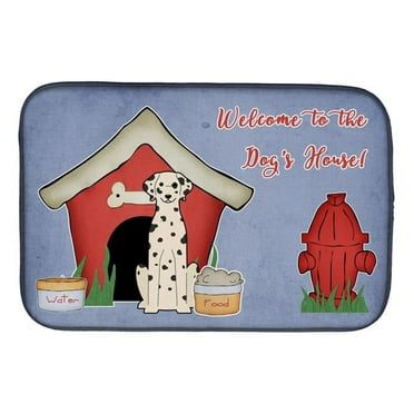 Carolines Treasures BB2851DDM Dog House Collection Dalmatian Dish Drying Mat