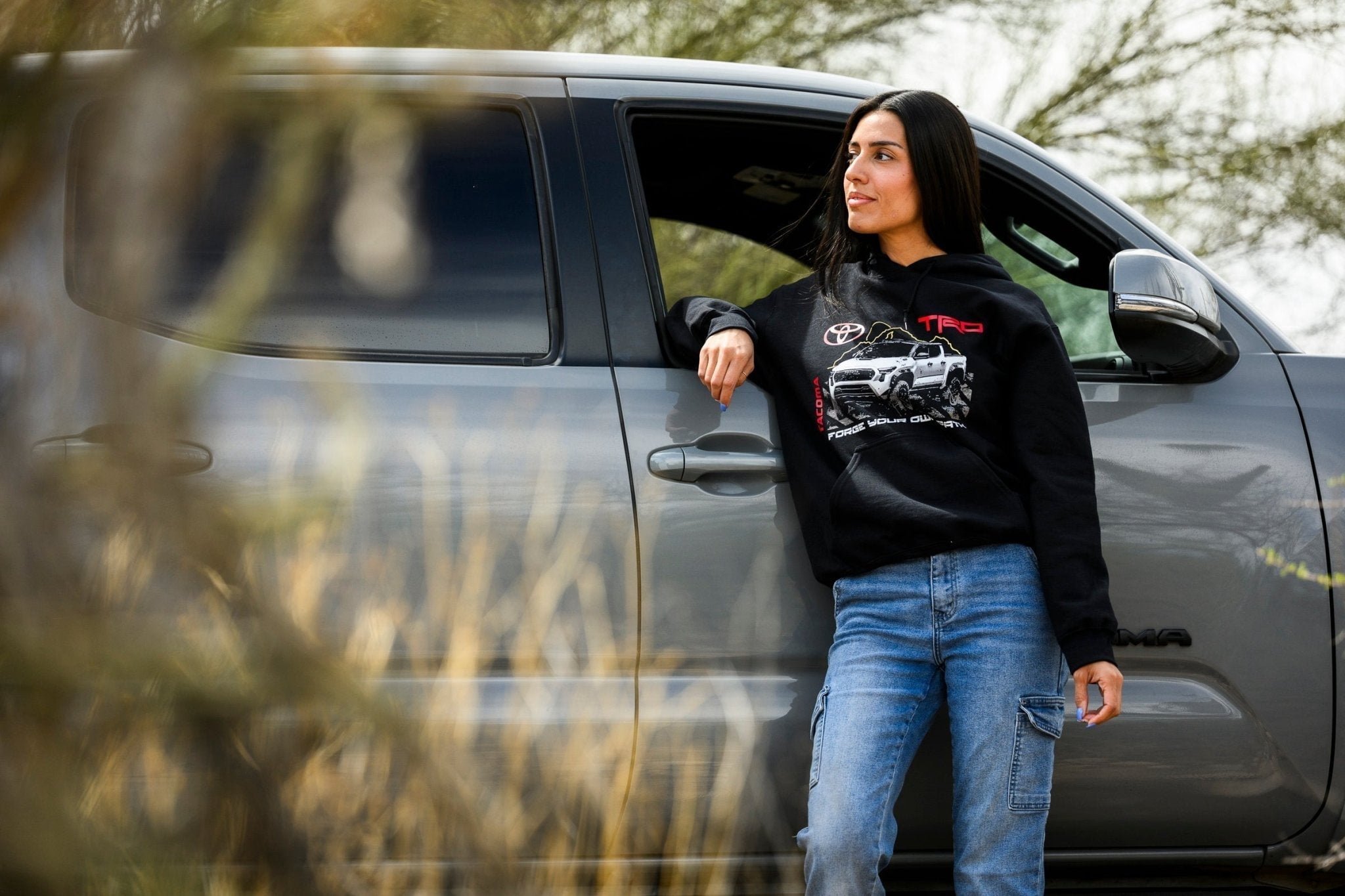 Toyota Tacoma TRD Pick-Up Truck Hoodie-Licensed Toyota Gear