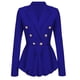 thumbnail image 1 of Puntoco Moda Mujer Doble Botonadura Botón Abrigo Blusa Slim Outwear Blazer Puntoco Puntoco-1, 1 of 4
