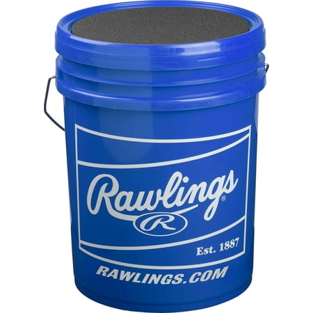 Rawlings 6 Gallon Youth Raised Seam Ball/Bucket Combo - Includes 30 R100-UPY Balls