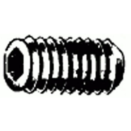 

50 8-32 X 3/16 Socket Head Set Screws Cup Point