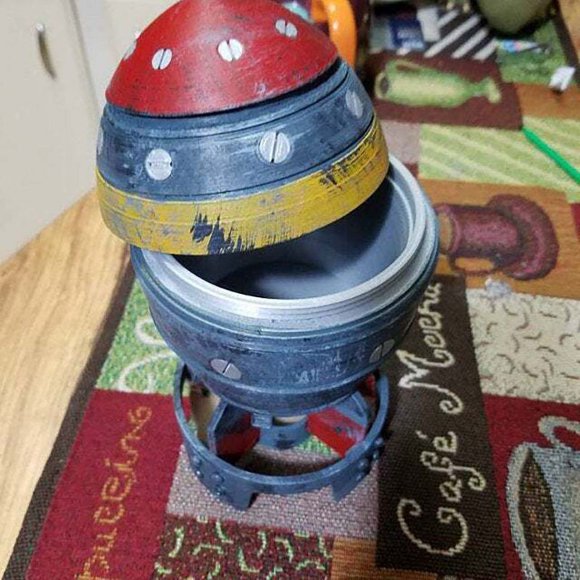 Yeacher Mini Nuke Bomb Storage Box Missile storage