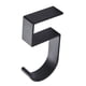 thumbnail image 5 of Gancho de mesa para bolso, gancho portátil debajo del escritorio, gancho universal de aluminio para bolso. negro, 5 of 9