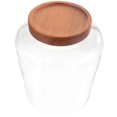thumbnail image 3 of Glass Storage Can for Home Use Clear Glass Candy Jar Container, 3 of 4