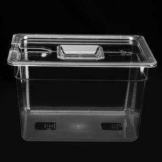 LIPAVI - Sous Vide Container Lid for Chefsteps Joule | Crystal Clear  Polycarbonate | Perfect fit for 12, 18, 22 Quart Rubbermaid Containers 