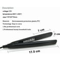thumbnail image 2 of Car Portable 2-in-1 Mini Hair Straightener, Tourmaline Flat Iron for Short Hair, Anti-Curl Flat Iron for All Hair Types (Black), 2 of 5