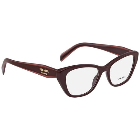 Prada Demo Cat Eye Ladies Eyeglasses PR 19WV VIY1O1 51