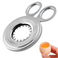 thumbnail image 3 of Stainless Steel Egg Cutter, Egg Top Cutter for Boiled, Raw & All Egg Sizes - Kitchen Gadget Tool, 3 of 5