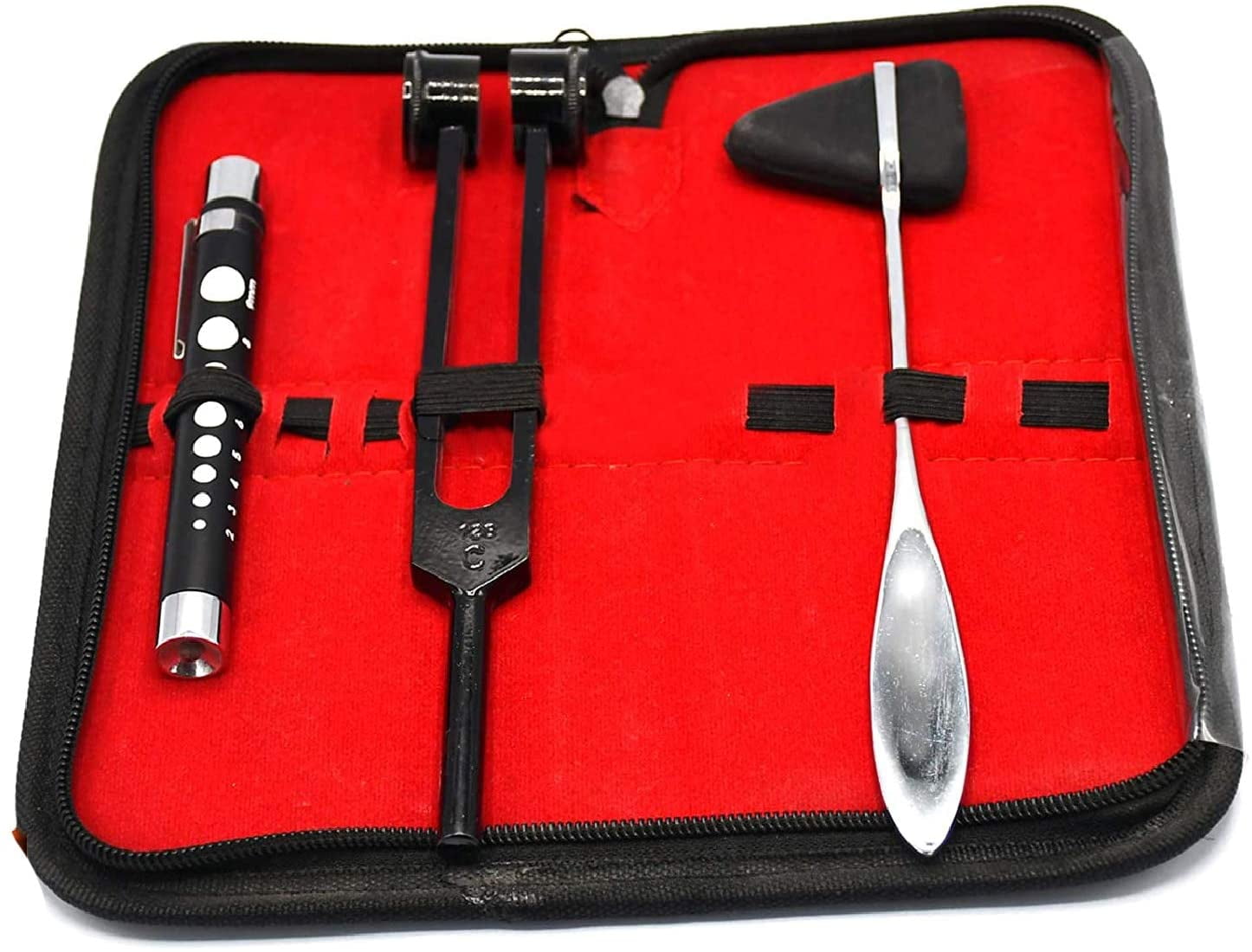 Ddp School Starter Pack Kit Tuning Fork C 128, Reflex Hammer, Pen Light