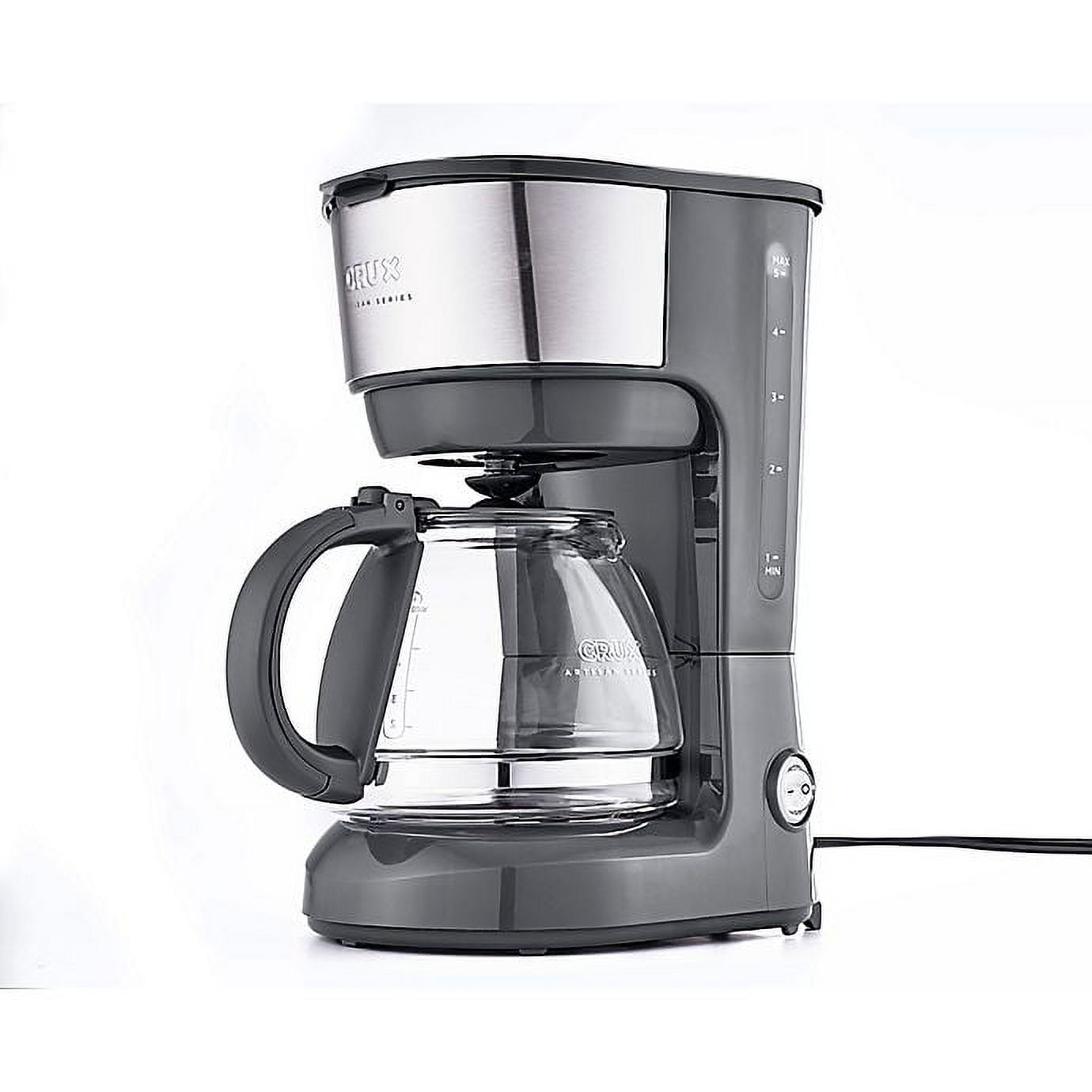 CRUX Artisan Series 5-Cup Coffee Maker - Walmart.com