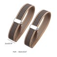 thumbnail image 2 of Unisex Elastic Adjustable Armbands Anti-Slip Shirt Sleeve Holders Arm Shirt Garters Hold Up Sleeve Garters Elastic, 2 of 4