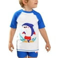 thumbnail image 5 of weVSwe Boys Rashguard and Swim Trunks Set -UPF 50+ Long Sleeve Swimwear 2-10 T, 5 of 5