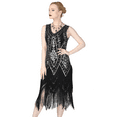 thumbnail image 6 of PrettyGuide Women's 1920s Flapper Dress Vintage Swing Fringed Gatsby Roaring 20s Dress, 6 of 6