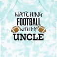 thumbnail image 4 of Inktastic Watching Football with My Uncle Boys or Girls Baby Bodysuit, 4 of 5