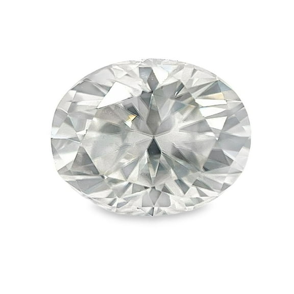 Certified Genuine 1.5 Carat Moissanite Oval Shape Brilliant Cut 9x7 mm Loose Gemstone April Birthstone