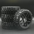 thumbnail image 3 of Pneu de Voiture, 4 Pcs Pneus en Caoutchouc Résistants pour HSP 1/ Blanc, 3 of 5