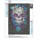 thumbnail image 2 of Pintura de diamante 5D Pintura de diamante 5D Niños adultos completos - Calavera Juego de pintura de diamante 5D Decoración de la pared del hogar Pintura Punto de cruz 30 x 40 cm oso de fresa Juguete, 2 of 6