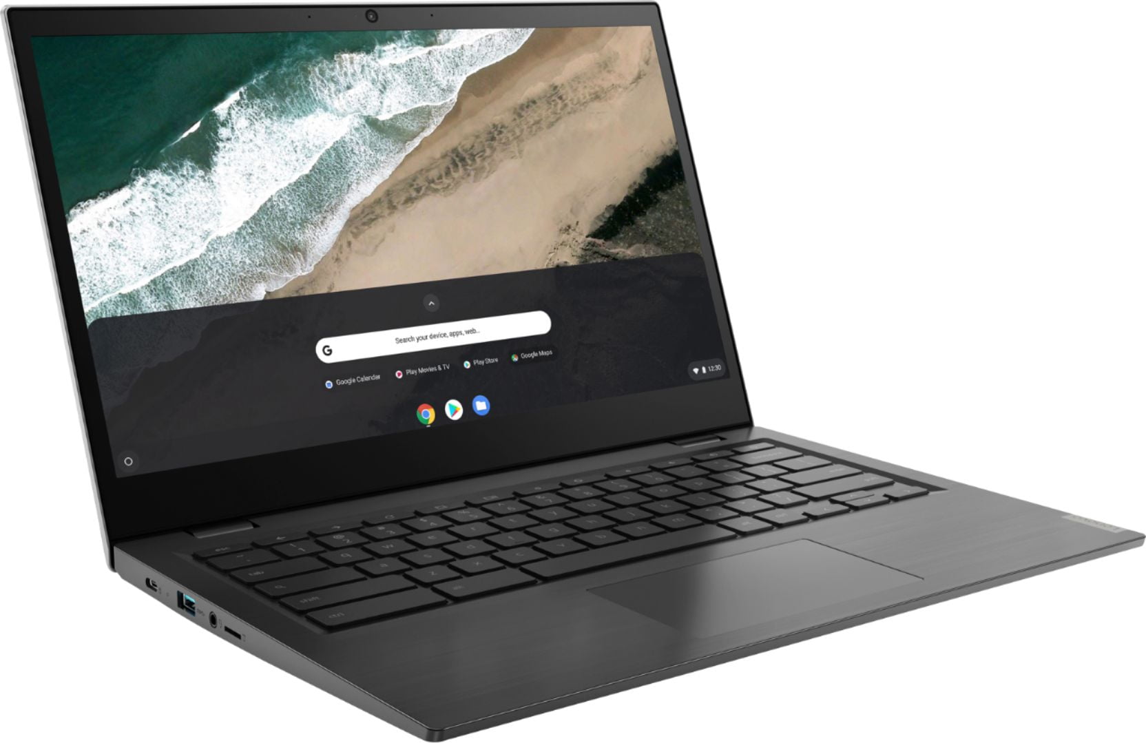 Lenovo S345-14AST 14" Touchscreen Chromebook AMD A6-Series 4GB  AMD Radeon R5 32GB - Platinum Gray