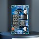 thumbnail image 3 of [Azul] Módulo reductor voltaje ajustable LM2596 reductor 3A DC-DC 4.0~40V a 1.25-37V regulador voltaje ajustable con voltímetro LED (LM2596 azul), 3 of 9