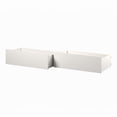thumbnail image 2 of AFI Urban Queen King Solid Wood Bed Drawer in White (Set of 2), 2 of 15