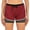 Bordeaux red, variant on FUTATA Casual Sports Women Running Shorts, Active Elastic Waist Shorts, Gym Fitness Workout Yoga Sports Shorts