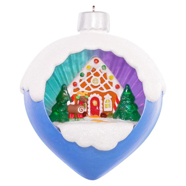 Hallmark 2016 A Sweet Surprise Christmas Ball Musical Christmas Ornament