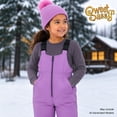 thumbnail image 3 of Sweet & Sassy Girls’ Thermal Underwear Set – 2 Piece Waffle Knit Top and Long Johns (2T-16), 3 of 7