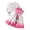 Multicolour, variant on Toome Girl's 2-Piece Long-Sleeve Cardigan with Tulle Skirt and Bow – Elegant Princess Dress for Baptism, Ceremony, or Birthday