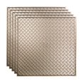 thumbnail image 1 of FASÄDE Diamond Plate Decorative Vinyl 2ft x 2ft Lay in Ceiling Panel in Brushed Nickel (5 Pack), 1 of 5