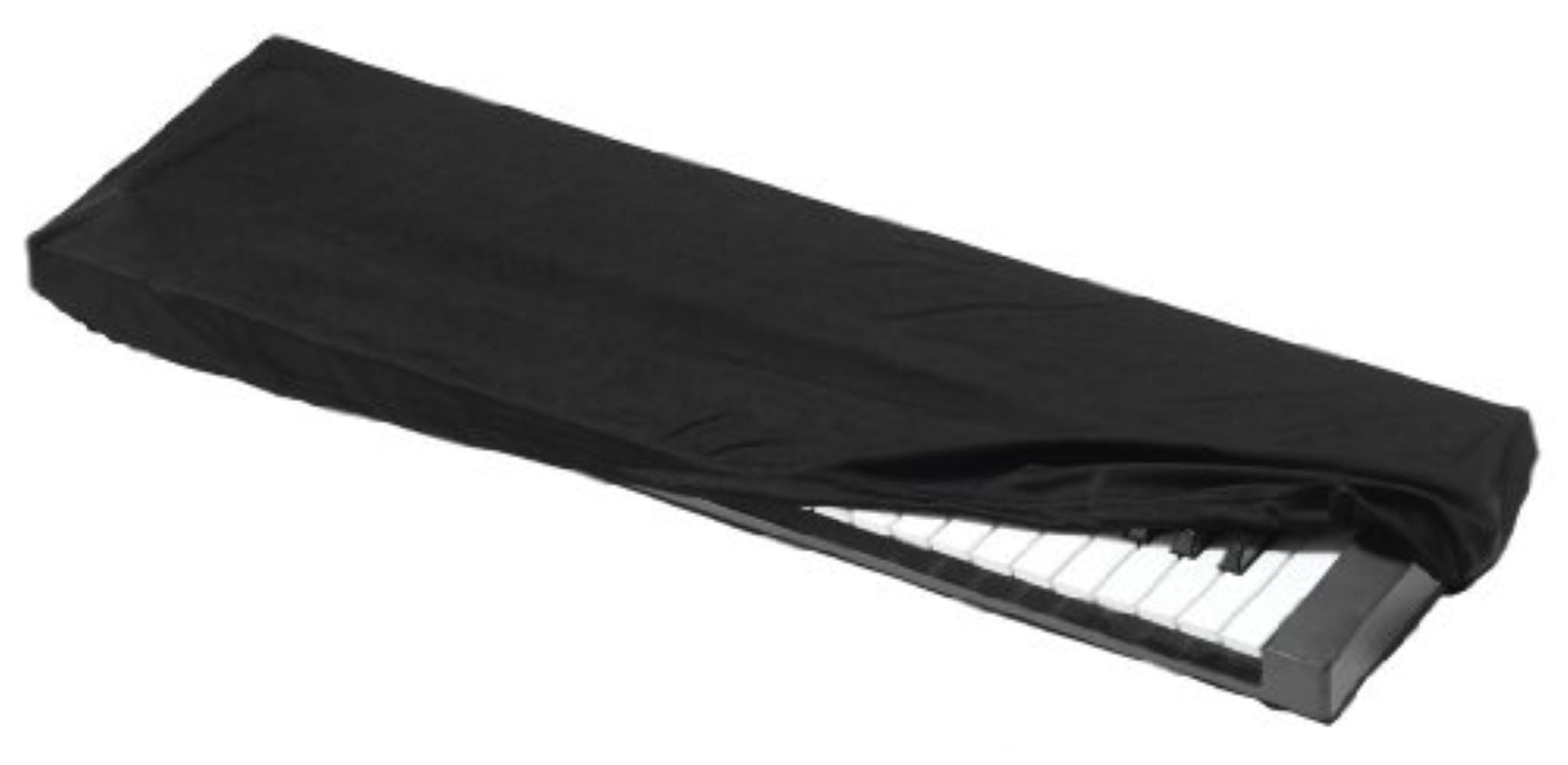 Arturia KeyLab 88 mk3 88-Key Hammer-Action Universal MIDI Controller (White) Bundle with Arturia Wooden Legs for 88 MkII/PolyBrute Stand, Kaces KKC-LG Large Stretchy Keyboard Dust Cover