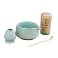 thumbnail image 2 of 4x Japonese Matcha Té Té Herramientas de té portátiles portátiles Herramientas para hacer té para la casa de té de la oficina de cocina azul claro, 2 of 9