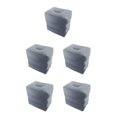 thumbnail image 3 of pitrice Convenient Inflatable Foot Rest 3 Layers Foot Stool Foot Rest Pillow for Traveling Light Gray 40 x 30 x 43cm 5Set, 3 of 6