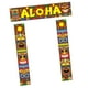 thumbnail image 4 of Decoración para fiesta luau, letreros tropicales Aloha para puerta de porche, decoración para colgar en la pared Banner pareado, 4 of 9