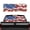 American Flag Print, variant on Pzuqiu Sunset Palm Tree Pattern Rear Window Stickers 66.9" x 22.4" for Trucks, Vinyl Truck Decals for Trucks, Full Coverage Rear Window Graphic Decoration