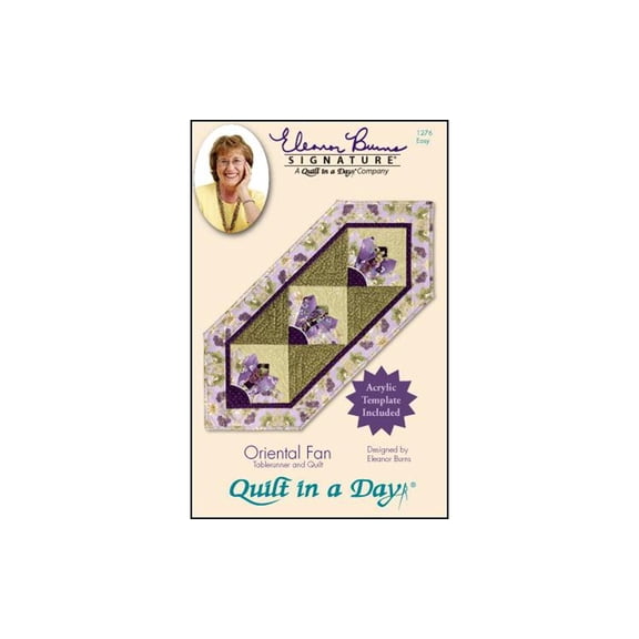 Oriental Fan: Eleanor Burns Signature Pattern 735272012764